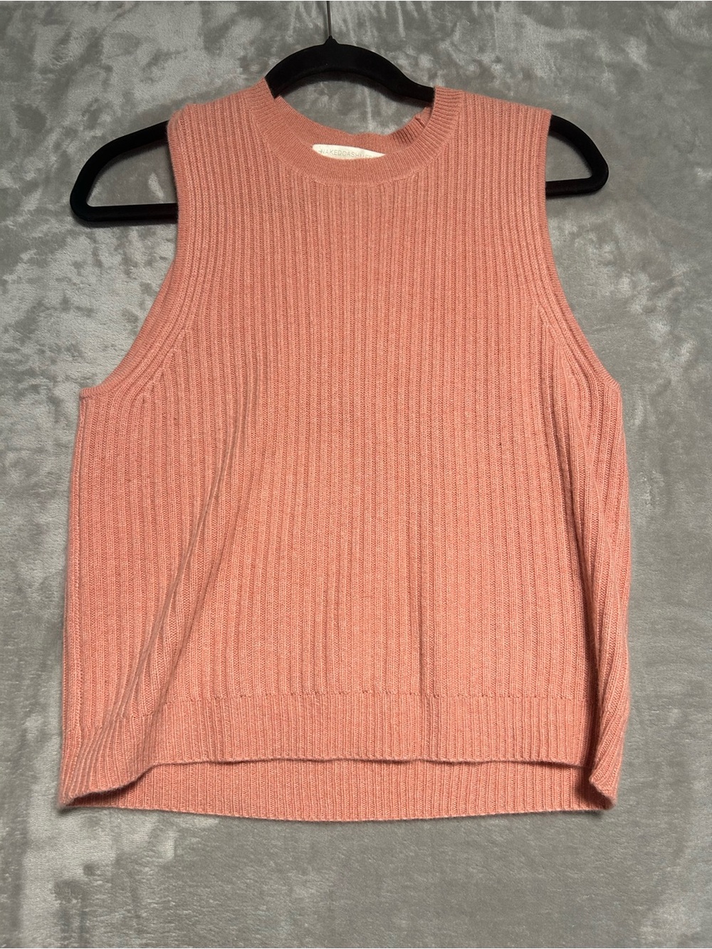 NakedCashmere Sweater Vest Women’s Medium Cashmere Pink Knit